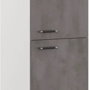 Finale Aktion IMPULS KÜCHEN Kühlumbauschrank »"Prag", Breite/Höhe: 60/147,5 cm« vormontiert, mit Drehtür