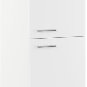 Preisreduziert IMPULS KÜCHEN Kühlumbauschrank »"Valencia", Breite/Höhe: 60/147,5 cm« vormontiert, mit zwei Drehtüren