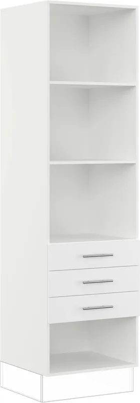 Sale IMPULS KÜCHEN Seitenschrank »"Valencia", Breite/Höhe: 60/205,1 cm, mit Soft-Close« vormontiert, mit Schubkästen, mit verstellbaren Fachböden