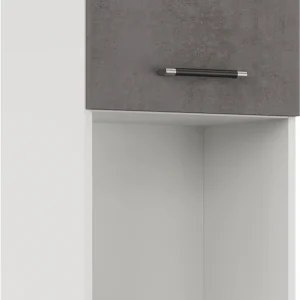 Jetzt Kaufen IMPULS KÜCHEN Klapphängeschrank »"Prag und Valencia", Breite/Höhe: 45/72,3 cm« vormontiert, mit Soft-Close, mit Klapptür und offener Nische