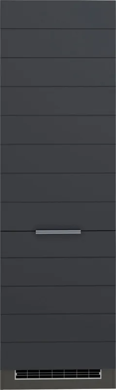 KOCHSTATION Kühlumbauschrank »KS-Luhe« 60 cm breit, hochwertige MDF-Fronten mit waagerechter Lisene Gratis Versand
