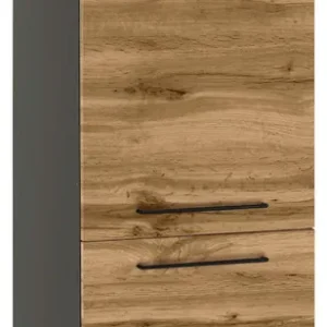 Meistverkauft KOCHSTATION Kühlumbauschrank »KS-Tulsa« 60 cm breit, 200 cm hoch, 2 Türen, schwarzer Metallgriff, MDF Front