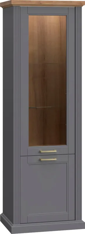 Mega-Angebot OTTO home Vitrine »Tara« (H/B/T): 200/66/48cm,lackiert mit wasserbasiertem UV-Lack,Soft-Close-Funktion