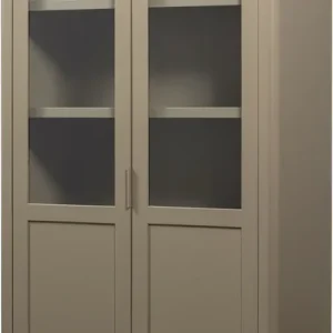 Preisknaller WOOOD Vitrine »GUNNAR« FSC®-zertifizierte Kiefer, bietet stilvolle Aufbewahrung auf 4 Böden