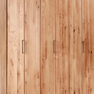 Beliebt Home affaire Falttürenschrank »Chamara« in unterschiedlichen Schrankbreiten erhältlich,massives Eichenholz