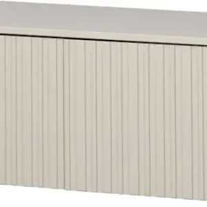 Expressversand WOOOD Schrankmodule »WOOOD NEW GRAVURE BUNKBENCH KIEFER DUST [fsc]« New Gravure Truhenbank, FSC-Kiefer bietet Stauraum und Sitzgelegenheit