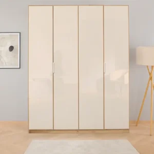 Preisknaller rauch Drehtürenschrank »Kleiderschrank Schrank Garderobe KOLUNA mit hochwertiger Glasfront« Breiten 181/226/271/315 cm Höhen 210/229 cm,inkl. 2 Innenschubladen sowie extra Einlegeböden MADE IN GERMANY