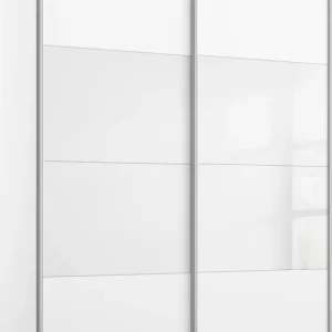 rauch Schwebetürenschrank »Quadra Bestseller Schlafzimmerschrank in vielen Breiten« Kleiderschrank Garderobenschrank Schrank mit Glaselementen Schnäppchen