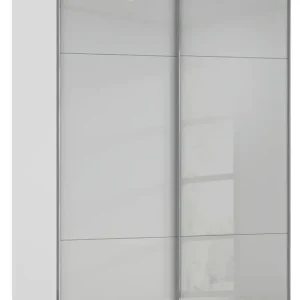 Neue Ware rauch Schwebetürenschrank »Kleiderschrank Schrank Garderobe Schlafzimmerschrank CONTIDO« 3 verschiedene Ausstattungen BASIC/CLASSIC/PREMIUM (inkl. SOFT-CLOSE),aus hochwertigem Material in 6 Breiten 2 Griff-Farben MADE IN GERMANY