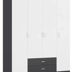 rauch Drehtürenschrank »Kleiderschrank Schrank Garderobe Wäscheschrank GAMMA in 3 Breiten« mit 6 Schubladen, in schlichtem Design TOPSELLER MADE IN GERMANY Angebot