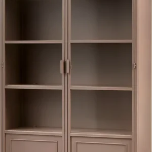 WOOOD Vitrine »Ronja« Halbglasvitrine aus pulverbeschichtetem Metall, H 189 cm x B 110 cm Preis Gesenkt