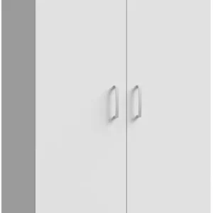 FORTE Kleiderschrank 2 Dekore, Mehrzweckschrank, Einlegeböden optional Heißes Angebot