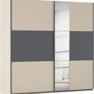 rauch Schwebetürenschrank »Kleiderschrank Schrank Garderobe Schlafzimmerschrank SAJO« in 2 Breiten (218, 261 cm) optional mit Spiegel MADE IN GERMANY Top-Angebot