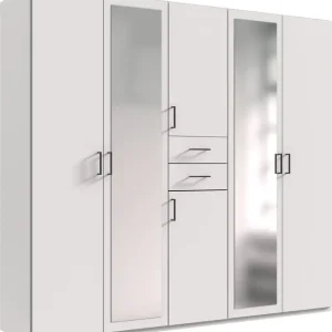 Markenprodukt Wimex Drehtürenschrank »Dillingen« Schubladen auf bequemer Zugriffshöhe, mit Spiegel