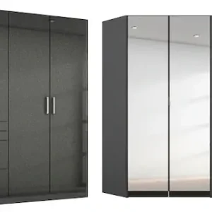 rauch Schrank-Set »Kleiderschrank Schrank Garderobe Garderobenschrank Eckschrank HOMBURG« Set, Nur Für Kurze Zeit
