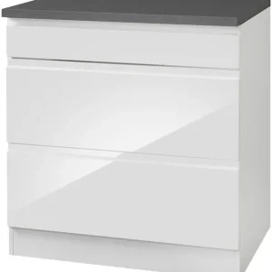 KOCHSTATION Kochfeldumbauschrank »KS-Virginia« 80 cm breit Must-Have