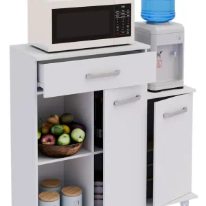 Beliebt VCM Küchenbuffet »Küchenwagen Servierwagen Rollwagen Rollen Bakila« 1 Stk. tlg.