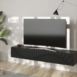 OTTO home TV-Board »Snake, Schwebe-Lowboard, TV-Schrank, Media-Board, Breite 180 cm« mit Siebdruck-Front, 1 Klappe, wandhängend, stilvoll & funktional Bestseller