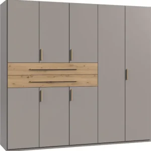 Wimex Drehtürenschrank »Digit Kleiderschrank wahlweise mit oder ohne Spiegel« Schlafzimmer Schrank Bestseller im modernem Design,erhältlich in den Breiten 225cm oder 270cm (mit 8 oder 10 Türen) Preisreduziert