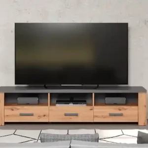 Nur Für Kurze Zeit Home affaire TV-Board »Ambres« 1 Stk. tlg. TV-Board, 3 Schubkasten, 3 Fächer, Soft-Close - (B/T/H) 180/50/43 cm