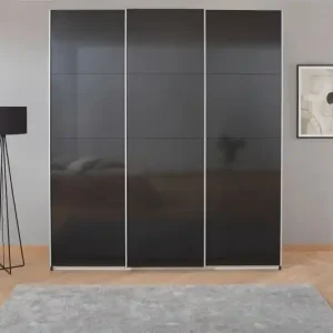 Schnäppchen rauch Schwebetürenschrank »Kleiderschrank Schrank Garderobe KOLUNA mit Hochglanz-Front« Breiten 203/271/315/360 cm Höhen 210/229 cm,inkl. 2 Innenschubladen sowie extra Einlegeböden MADE IN GERMANY