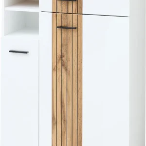 Expressversand Innostyle Schuhschrank »Schuhschrank Sparks,80x106x38cm (B/H/T)« 1 Stk. tlg. 2 türig, 1 Schubkaste, 1 offene Fächer, Softclose