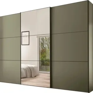 STAUD Schwebetürenschrank »Includo, Made in Germany« Mit Spiegeltüre und vier verschiedenen Ausstattungsvarianten Highlight