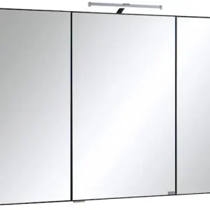 Expressversand welltime Spiegelschrank »Texas« Breite 100 cm, mit LED-Aufbauleuchte