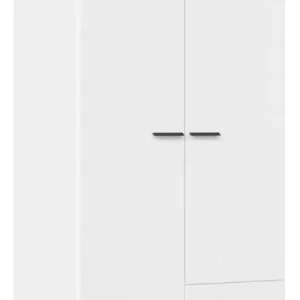 rauch Drehtürenschrank »Lucena« mit schräg ausgestellten Füßen im Monochrom-Stil Knallerangebot