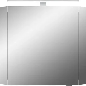 Schnäppchen Saphir Spiegelschrank »Cassca Sprint Badschrank, 3 Spiegeltüren, 6 Einlegeböden, 100 cm breit« inkl. LED-Beleuchtung, Türdämpfer, Schalter-/Steckdosenkombination
