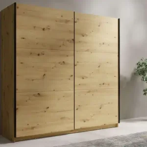 Home affaire Kleiderschrank »Kleiderschrank Fresno mit 5 Einlegeböden und Kleiderstange« Garderobe mit 2 Schwebetüren, B/H/T 150/207/62 cm Beliebt