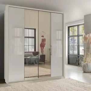 WIEMANN Kleiderschrank »Kansas« mit Spiegel und Glas Neue Kollektion