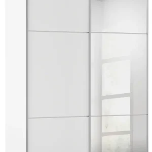 Angebot rauch Schwebetürenschrank »Kleiderschrank Schrank Garderobe Schlafzimmerschrank SCALE-TRIO« edle dreigeteilte Front mit 2 Zierleisten und Spiegel MADE IN GERMANY