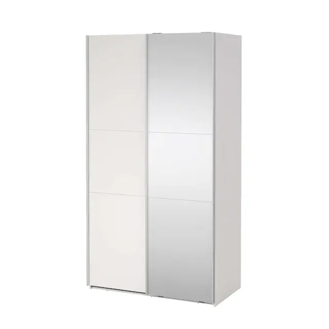 Solange Der Vorrat Reicht Home affaire Schwebetürenschrank »Como, Kleiderschrank, Schlafzimmerschrank« 1 Schwebetür, 1 Spiegelschiebetür, Kleiderstange, Einlegeboden