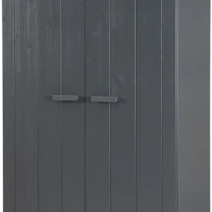 WOOOD Garderobenschrank »Dennis« mit Kleiderstange, viel Stauraum, B 111 cm x H 202 cm Versand Am Gleichen Tag