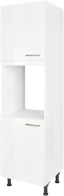 nobilia® Herdumbauschrank »"Flash", Ausrichtung wählbar, mit zwei zusätzlichen Türen,« vormontiert, Breite/Höhe: 60/167,8 cm Rabatt