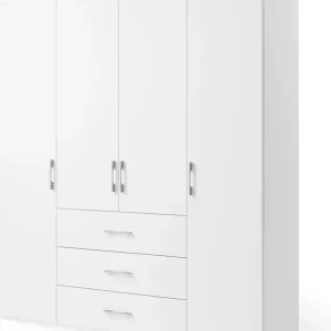 Rabatt set one by Musterring Drehtürenschrank »Henderson« mit 3 Schubladen, inkl. Fachböden und Kleiderstangen