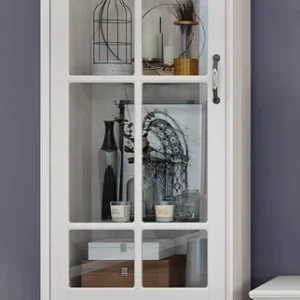 OTTO home Glasvitrine »Evergreen« UV lackiert, Tür mit Sicherheitsglas 4 mm, mit Soft-Close-Funktion Sichere Zahlung