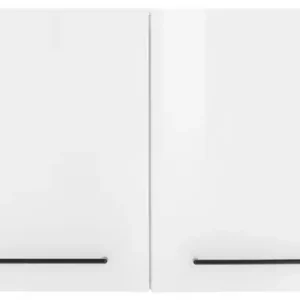 KOCHSTATION Hängeschrank »KS-Tulsa« 100 cm breit, 57 cm hoch, 2 Türen, schwarzer Metallgriff, MDF Front Kostenloser Rückversand