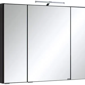 welltime Spiegelschrank »Texas« Breite 80 cm, mit LED-Aufbauleuchte Nur Für Kurze Zeit