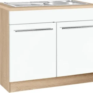 KOCHSTATION Spülenschrank »KS-Eton« Breite 100 cm Billig