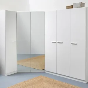 Nur Heute rauch Schrank-Set »Kleiderschrank Schrank Garderobe Wäscheschrank VANDOR« Set,