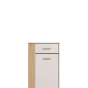 Home affaire Schuhschrank »Belfort, Schuhkommode, Schuhregal, Höhe 103 cm« zwei Einlegeböden, 4 Fächer, mit Schublade, in Kaschmirfarbe Markenprodukt