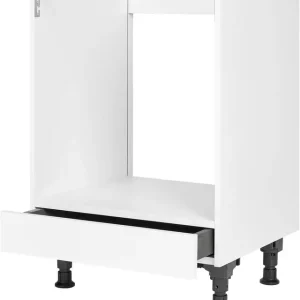 nobilia® Herdumbauschrank »"Laser", vormontiert, mit höhenverstellbaren Sockelfüßen,« mit Backofenschublade, Breite 60 cm Direkt Vom Hersteller