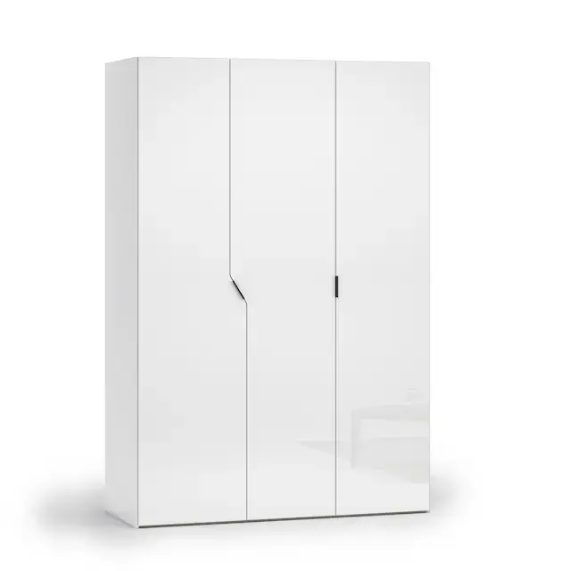 Home affaire Kleiderschrank »AMETISTA, Drehtürenschrank, designgeformten Fronten« Made in Italy, hochglanz lackiert, Basisausführung, Zubehör extra Nur Heute