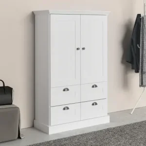 OTTO home Wäscheschrank »Motala« B/H/T ca. 83x130x35cm,mit 2 große Schubladen, Breite 83 cm, Höhe 130 cm Abverkauf