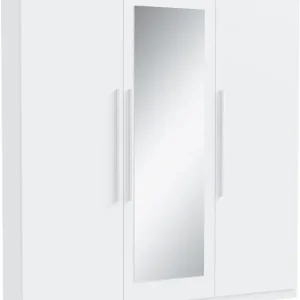 FORTE Kleiderschrank B/H/T 180,6/212,9/59 cm, Stauraum, Spiegeltüre Direktkauf