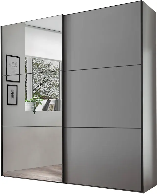 STAUD Schwebetürenschrank »Includo, Made in Germany« Mit Spiegeltüre und vier verschiedenen Ausstattungsvarianten Bestseller