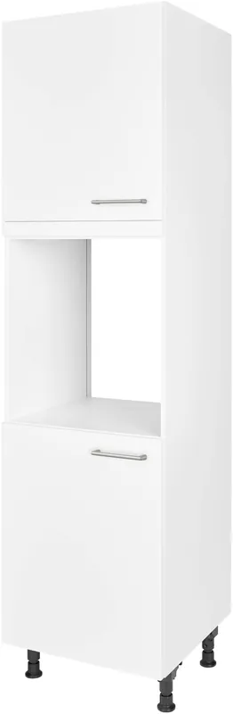 Direktkauf nobilia® Backofenumbauschrank »"Laser", Ausrichtung wählbar, mit zwei zusätzlichen Türen,« vormontiert, Breite/Höhe: 60/167,8 cm