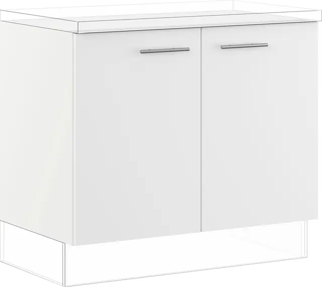 Nur Für Kurze Zeit IMPULS KÜCHEN Spülenunterschrank »"Prag und Valencia", Breite/Höhe: 100/72,3 cm« vormontiert, mit Soft-Close,